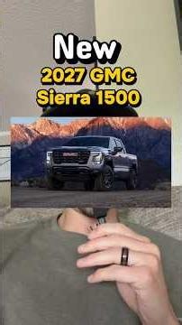 2027 GMC Sierra 1500 #gmc #truck