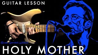 How to play - Eric Clapton “Holy Mother” Guitar Solo | Guitar Lesson Chords - ChordU