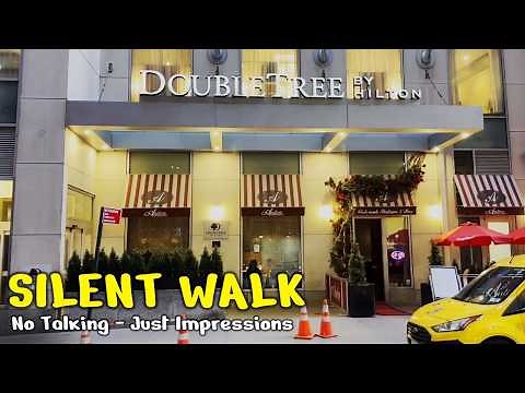 DoubleTree by Hilton New York Downtown: Room Tour / Hotel Walk - No Commentary
