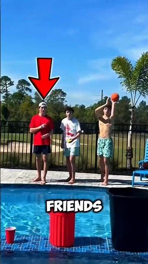 Could This Be the Most Addictive Pool Challenge Ever? 🎯💦 #shorts #poolchallenge #Clipcognize