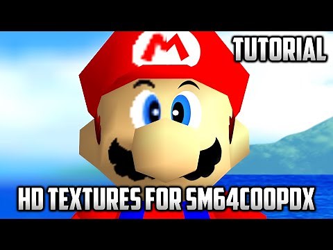 ⭐ Super Mario 64 PC Port - Tutorial - HD Textures for sm64coopdx / Texturas HD para sm64coopdx