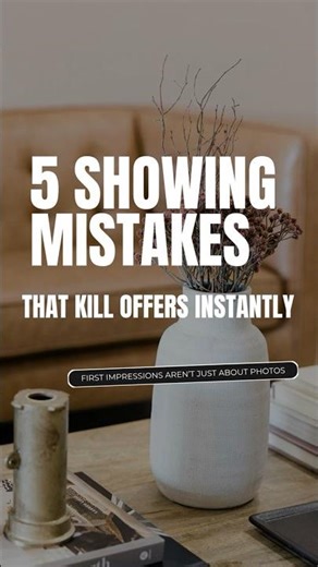5 SHOWING MISTAKES THAT KILL OFFERS INSTANTLY