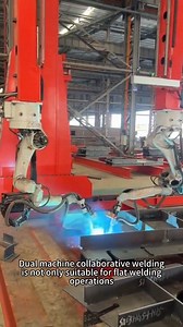 In modern bridge manufacturing, precision and efficiency are everything. Today, intelligent robotic welding has moved beyond concept— it has fully entered real industrial production. Powered by reverse modeling technology, our system drives the robot to perform fully automatic welding across entire assemblies— without manual programming. Two robots can work together in perfect synchronization, scanning, identifying, and welding the same seam simultaneously with accuracy measured in millimeters. 