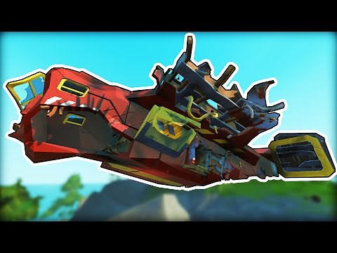 We Found Another Crashed Spaceship! (Scrap Mechanic Co-op Survival Ep.22)