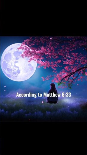 Matthew 6:33 Meaning. #bible #bibleverse #shorts #putgodfirst #faith #motivation #trustingod