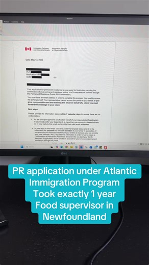 Atlantic Immigration Program: One Year PR Timeline