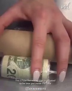 5.4M views · 10K reactions | Here's how an ATM money cake is made! | MetDaan | Facebook