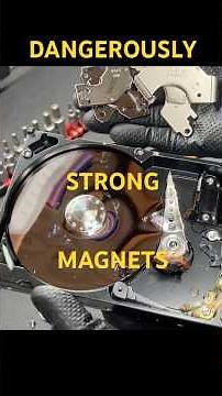 Don’t Throw Away Old Hard Drives! INSANE Magnets Inside!