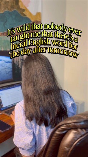 What is day after tomorrow? #beginnerenglish #englishtips #englishteacher #fluentenglish
