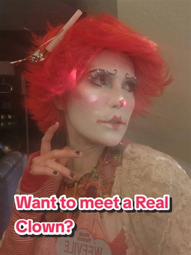 Hello! 🎪 I'm Weevile The Clown🎉 im at the circus! #weeviletheclown #clown #clowns #clowncore #clownlove