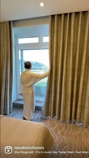Lake View Balcony views at Lodore Falls Hotel & Spa