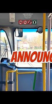 Bus Stop Announcements On The City Bus