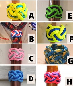 Scout Neckerchief Slides / Woggle Knots - Etsy UK