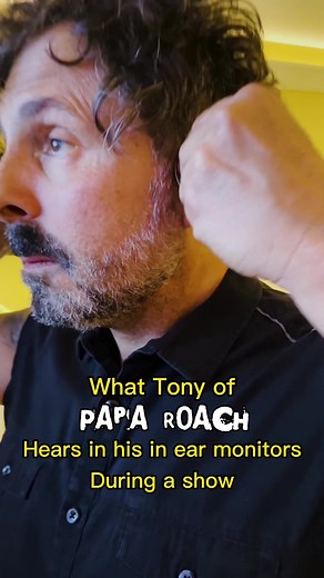 Tony of Papa Roach's In-Ear Monitor Sound Revealed Live