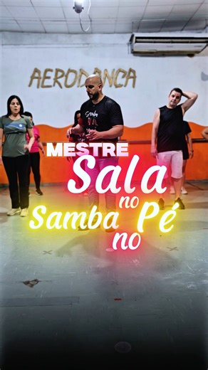 Mestre sala no SAMBA NO PÉ! #samba #sambanope #sambanopé #tutorial | Kasa da Dança