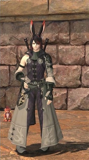 【FF14】[エモート]モデルウォーク④（ヴィエラ♂）