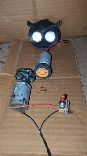 DC Motor Project & Automatic LED Light Making at Home #tech #light