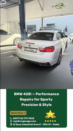 🔧🏁 BMW 428i — Performance Repairs for Sporty Precision & Style