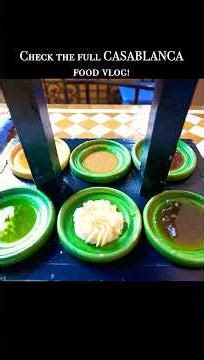 Traditional Moroccan Breakfast at La Sqala 🇲🇦 | Casablanca, Morocco