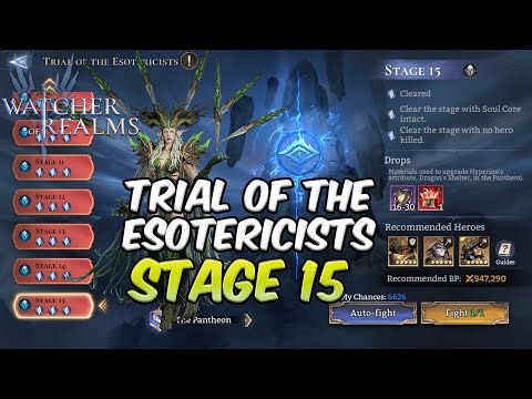Trial of the Esotericists Stage 15 | Watcher of Realms