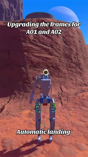 I designed after Boston Dynamic’s Atlas II. | #trailmakers #logic #autonomos #foryoupage #robot