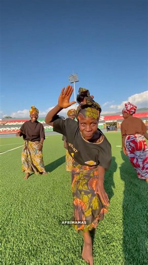 Good vibe 🔥 with AfriMamas at Intwari Stadium