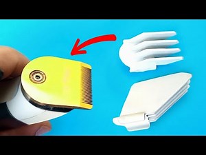 DIY Hair Trimmer Comb | Home Made Comb