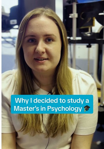 Pursuing a Master’s in Psychology at University of Southampton