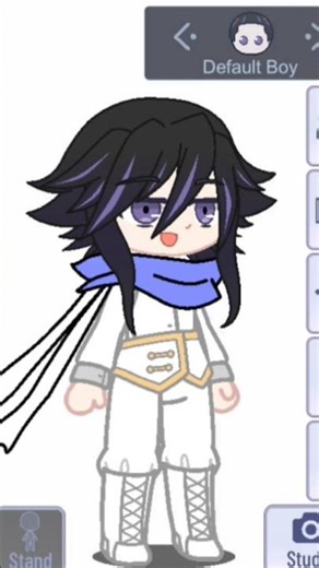 Making songs into characters day 3 ('Cause I'm a liar)#danganronpa #kokichiouma #gacha #vocaloid