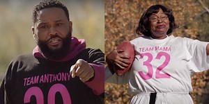Anthony Anderson Plays Football Against His Mom in T-Mobile Super Bowl Commercial – Watch Now!
