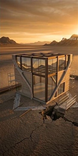 Sci-Fi House Construction Timelapse (Ultra Realistic Build #usa #trending