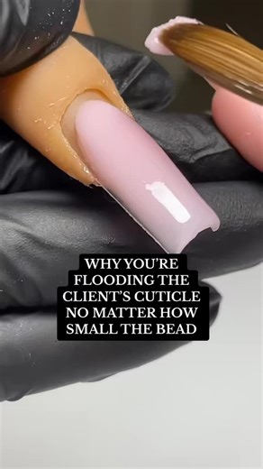 14K views · 3.5K reactions | The cuticle bead was my most dreaded bead as a beginner, but here’s what i did to fix flooding the cuticles! #acrylicapplication #nailtechtips #beginnernailtech #beginnernailtechtips #nailsupplies #nailtechlife | MakarttPro | Facebook