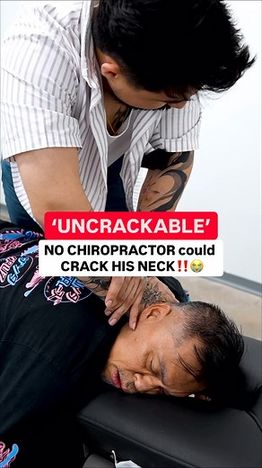 21K views · 213 reactions | 1ST TIME HIS NECK EVER CRACKED!  Neck pain, headaches, and back pain were robbing him of life. This first chiropractic adjustment finally gave him pain relief after so many years. This chiropractor, Dr Avram, was able to finally get his neck to move in this satisfying video. #NeckPain #BackPain #Chiropractor #Chiropractic #need #migraine #migrainerelief #headache #PainRelief #Reaction #emotional #satisfying #satisfyingvideo | Dr. Alex Tubio | Facebook