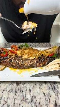 POV: Jerk Crab Stuffed Red Snapper 🍱: ‪@strykerEATS‬