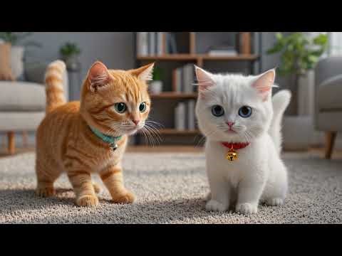 “Farmer Cat and a Mini Tractor 🚜🐱”: