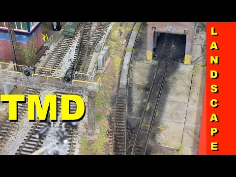 Josef - Model Railway & Toy Room 187 Landscape TMD Engine Shed Dirt Terrain Pastels Static Grass