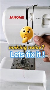 janome simple stitch sewing machine maintenance. #sewing #sewingtips #sewingtutorial #janome #tips