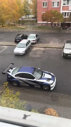 BMW M3 GTR from NFS Most Wanted