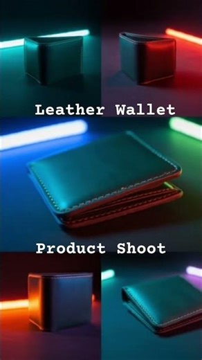 Leather Wallet Product Shoot #DreamScreenAI #productshoot #productphotography #music