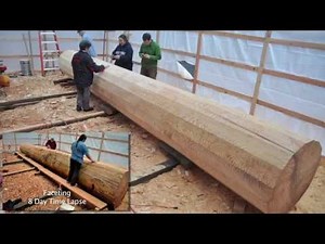 3-Faceting the Log-NW Coast Indian Canoe Project