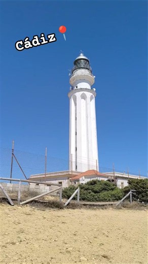 Trafalgar Lighthouse: Wild Beaches & Atlantic Ocean Views 🌊 #spain