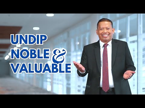 Video Profile UNDIP (2025-2029): UNDIP Noble (Bermartabat), UNDIP Valuable (Bermanfaat)