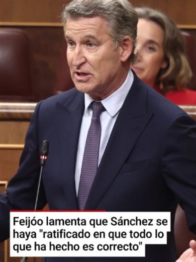 El líder del PP acusa al presidente del Gobierno de no haber dado explicación alguna sobre sus asuntos judiciales y de haberse