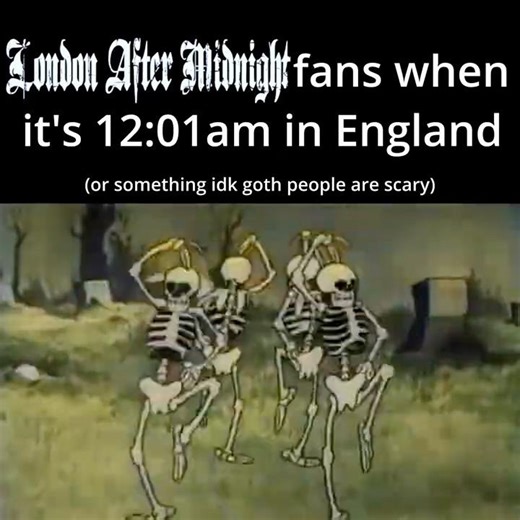 London After Midnight Fans When Its 12:01am In England #memes #londonaftermidnight