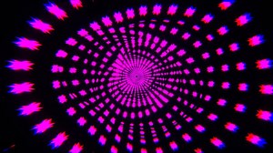 Download Pink Star Tunnel Background VJ Loop l 4K for free