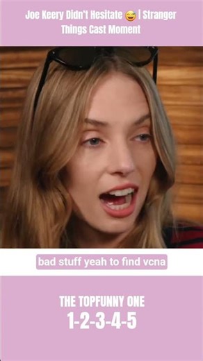 Joe Keery Didn’t Hesitate 😅 | Stranger Things Cast Moment #celebrity #funny #shrots #comedy #viral