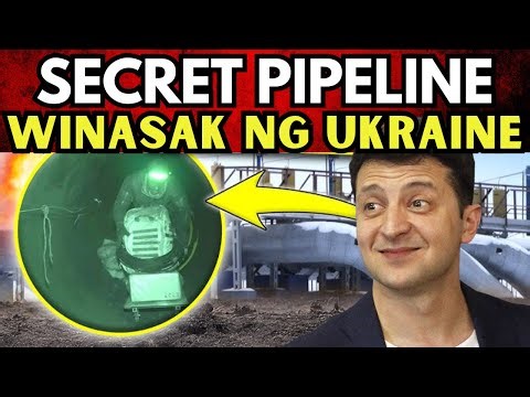 SIKRETONG PIPELINE ng RUSSIA PUMALPAK Dahil PINAKIALAMAN ng UKRAINE!