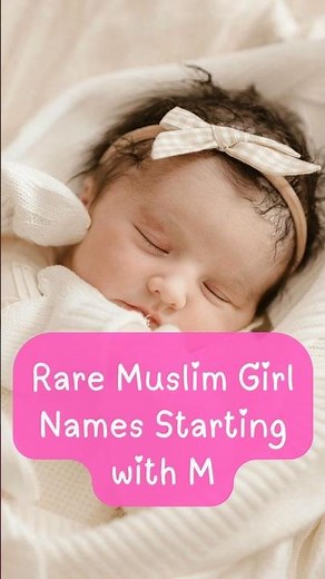 Rare Muslim Girl Names Starting with M 🌙 | Unique & Beautiful Double Names with Meanings 💖