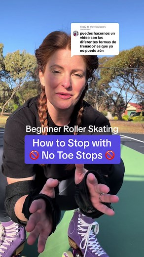 Beginner Roller Skating: How to Stop with No Toe Stops