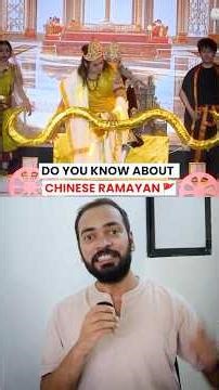 Do you know about chinese ramayan 🚩 #sauravsharma #shorts